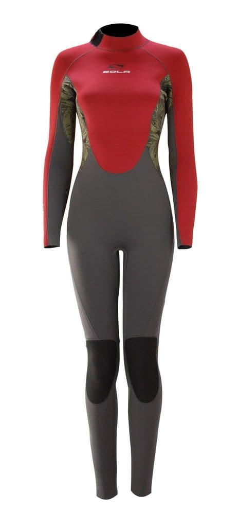 SOLA H20 Back Zip 4mm / 3mm Womens Full suit