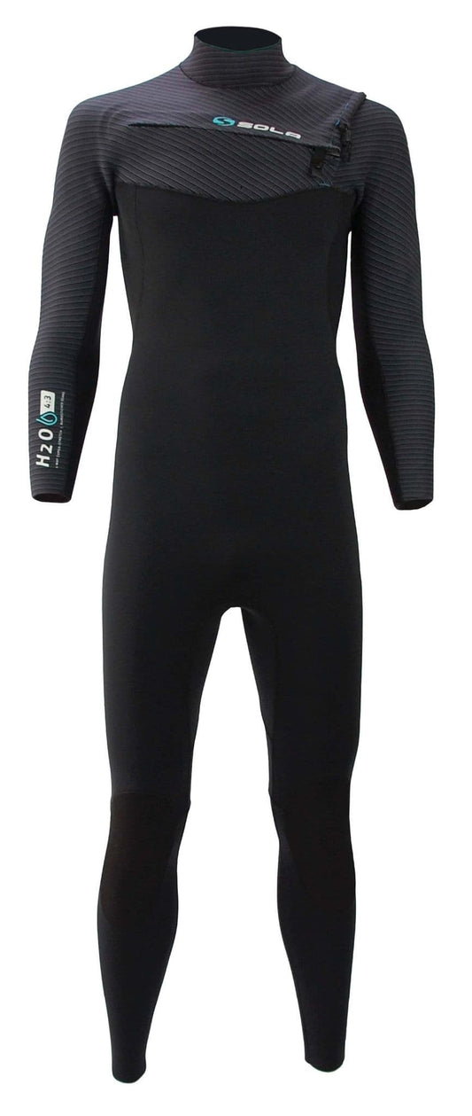 SOLA H20 4mm / 3mm Front Zip Mens Wetsuit